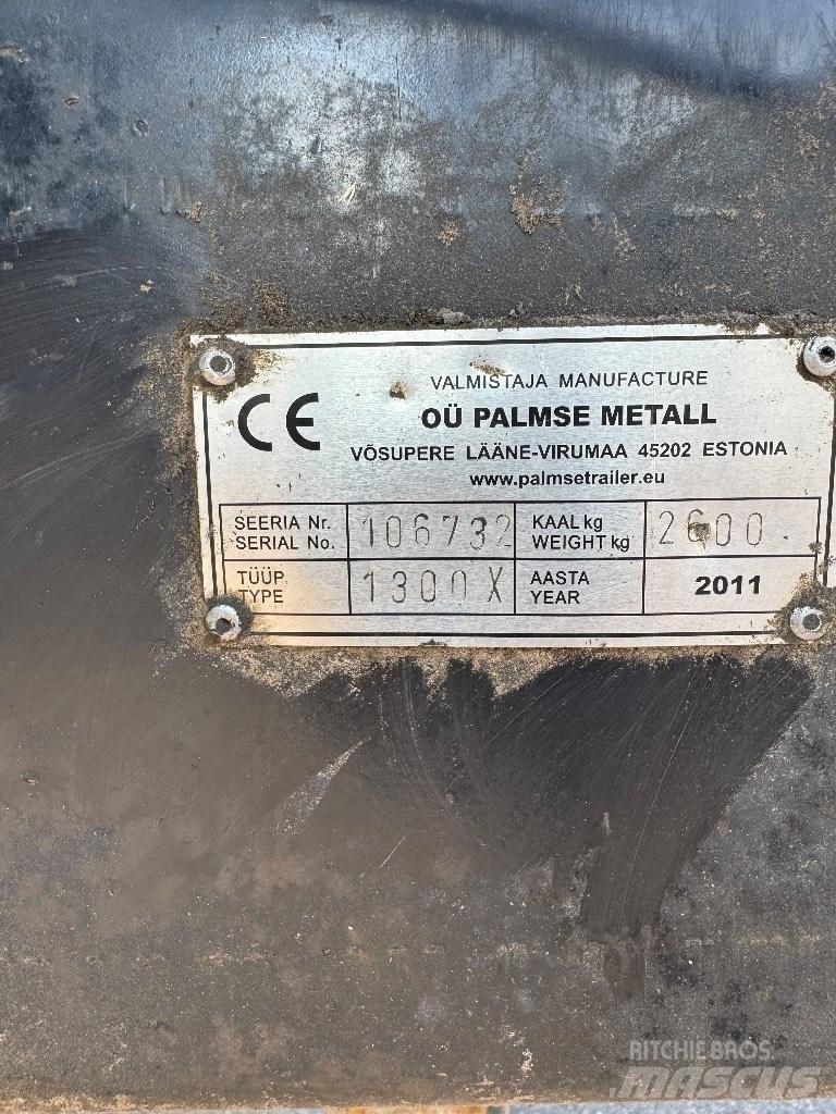 Palmse Trailer 1300X Bendrosios paskirties priekabos