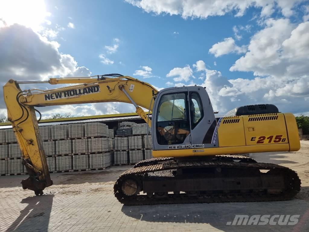 New Holland 215B Vikšriniai ekskavatoriai