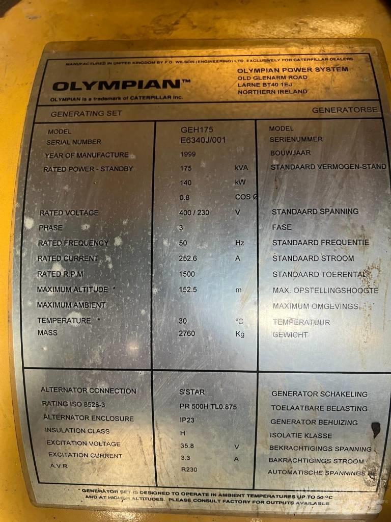 Olympian GEH 175 Dyzeliniai generatoriai
