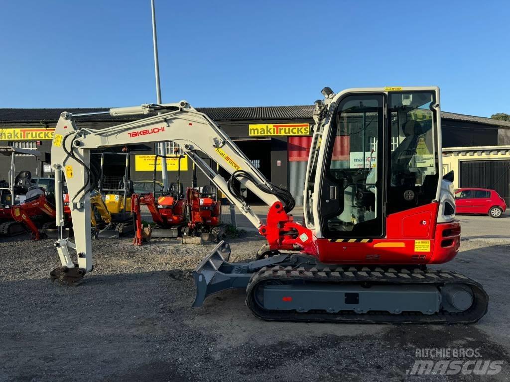 Takeuchi TB 260 Mini ekskavatoriai < 7 t