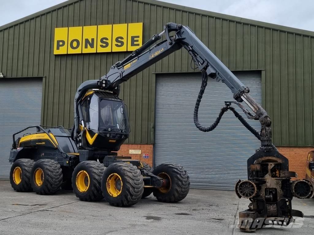 Ponsse Scorpion King Miško technika (Harvesteriai)