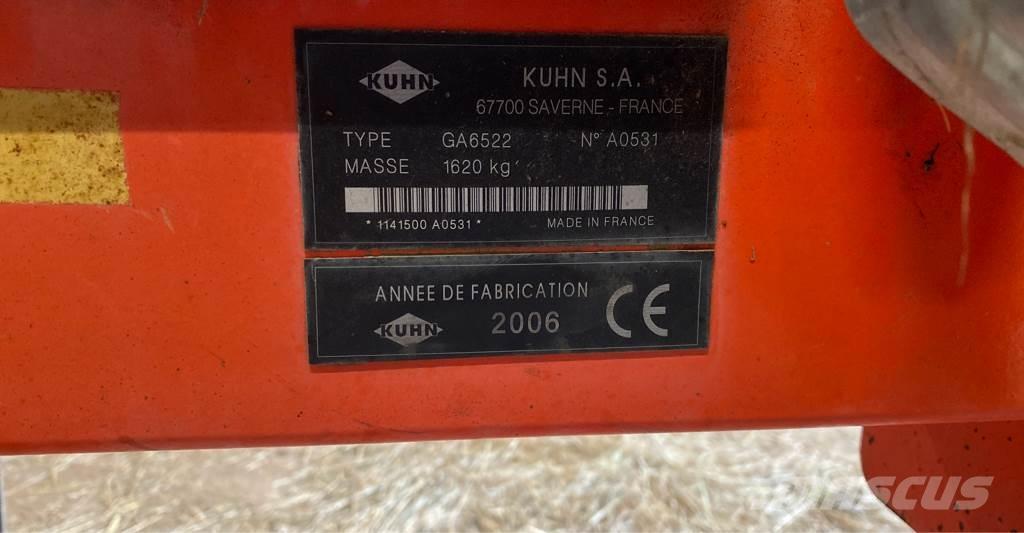 Kuhn GA 6522 Pradalges formuojantys padargai