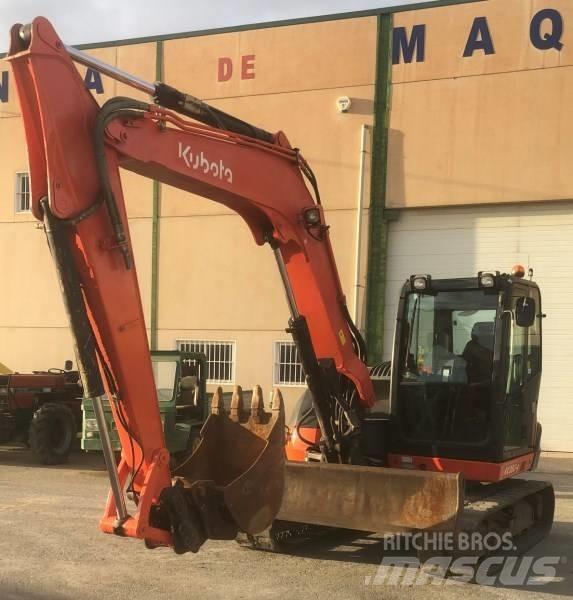 Kubota KX 080-4 Vidutinės galios ekskavatoriai 7-12 t