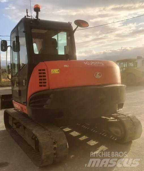 Kubota KX 080-4 Vidutinės galios ekskavatoriai 7-12 t