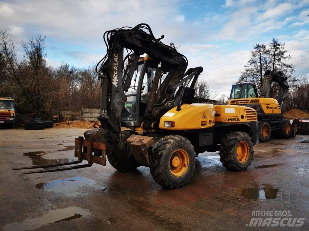 Mecalac 12 M SX Ratiniai ekskavatoriai