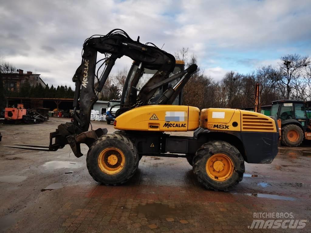 Mecalac 12 M SX Ratiniai ekskavatoriai