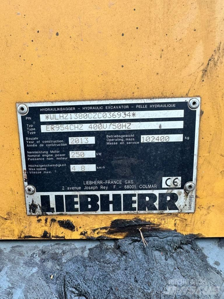 Liebherr ER 954C Atliekų / pramoniniai krautuvai