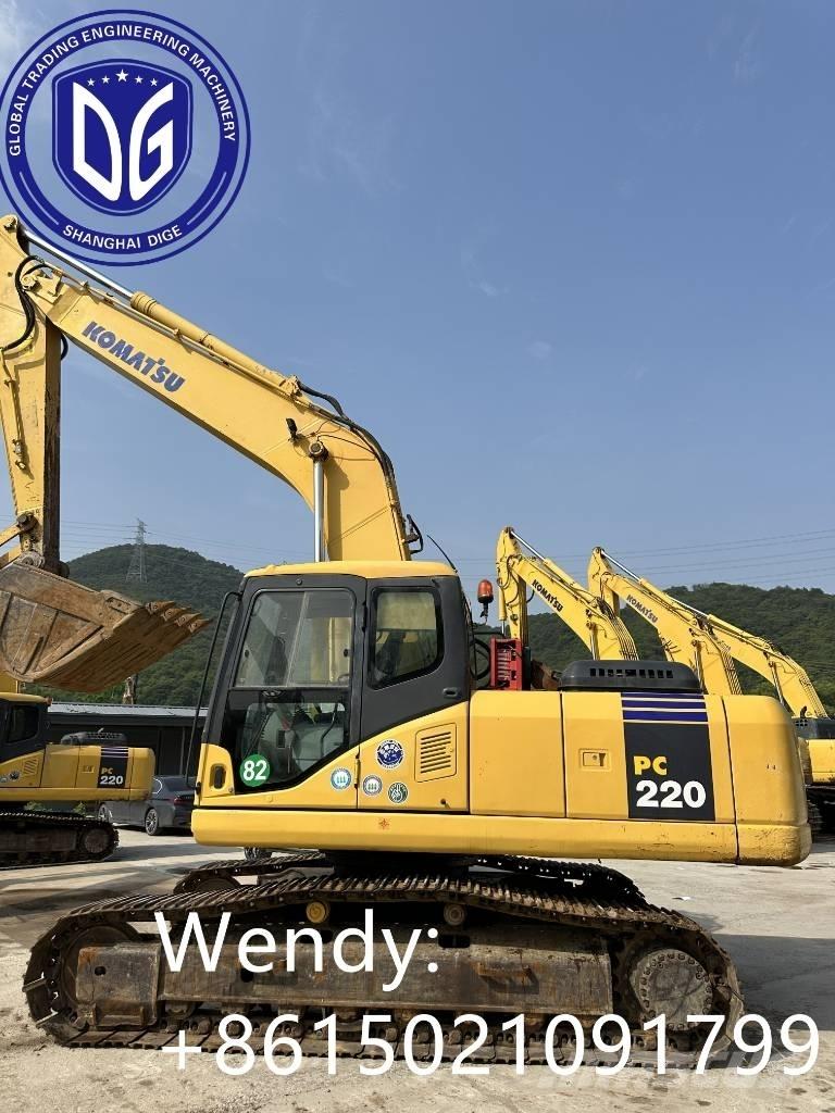 Komatsu PC 220-7 Vikšriniai ekskavatoriai