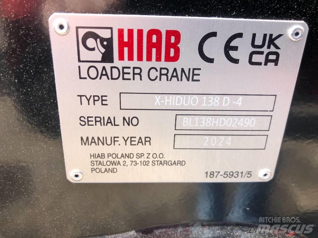 HIAB X-HiDuo 138 D-4 Keltuvai-krautuvai