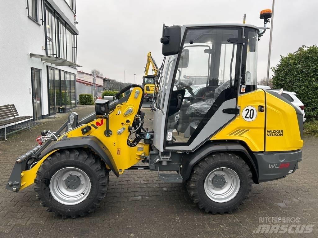 Wacker Neuson WL28 Naudoti ratiniai krautuvai