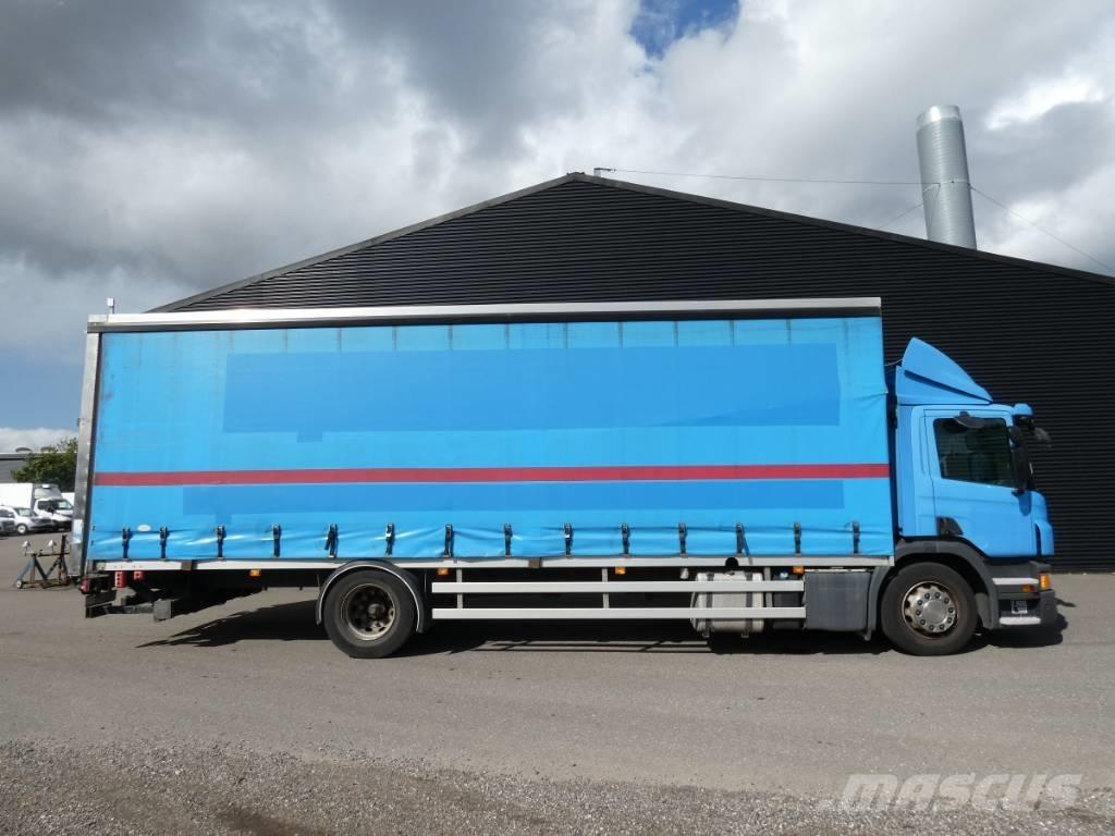 Scania P 250 Priekabos su tentu
