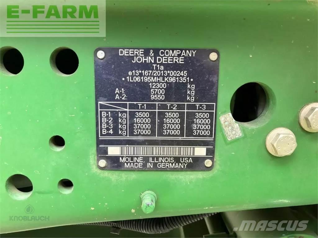 John Deere 6195m Traktoriai