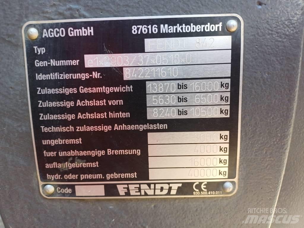 Fendt 828 S4 Traktoriai