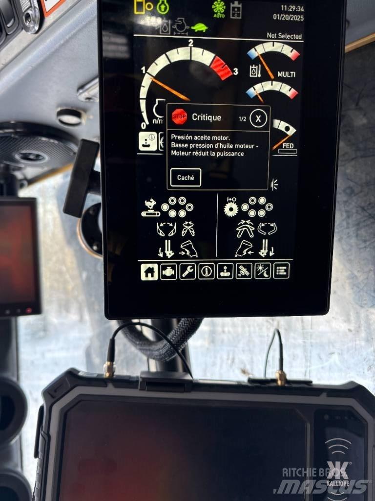 Tigercat 822d Miško pjovimo technika