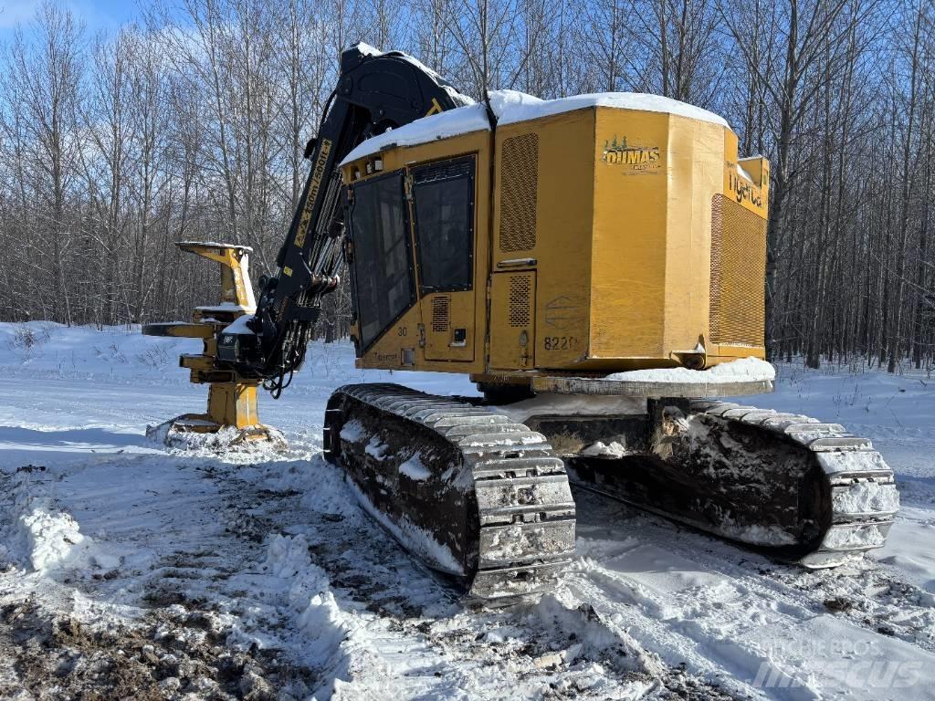 Tigercat 822d Miško pjovimo technika