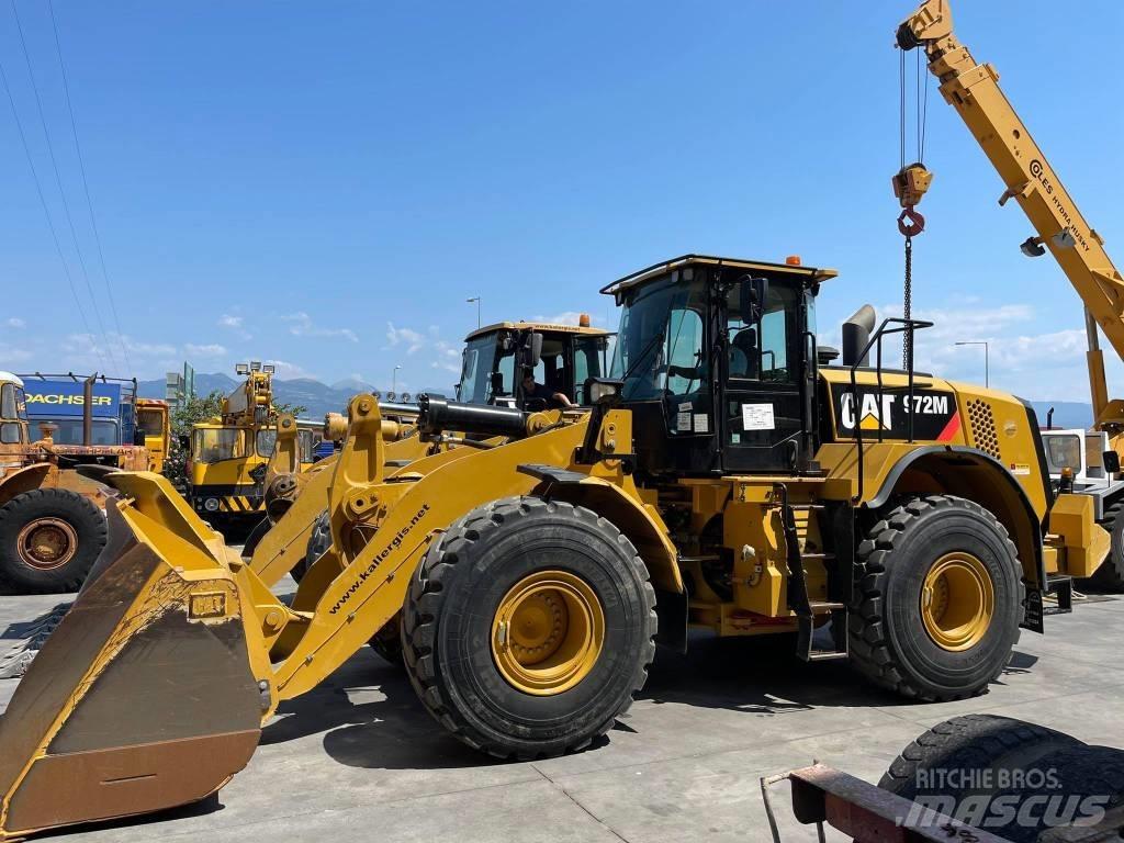 CAT 972M Naudoti ratiniai krautuvai