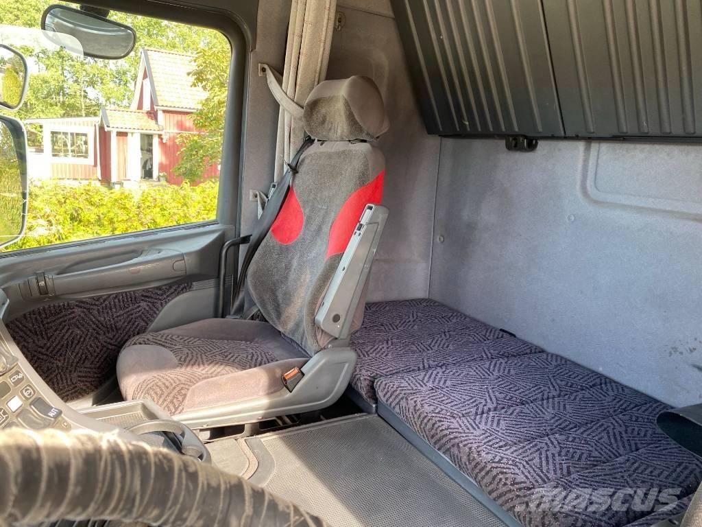 Scania R 144 Sunkvežimiai su keliamuoju kabliu