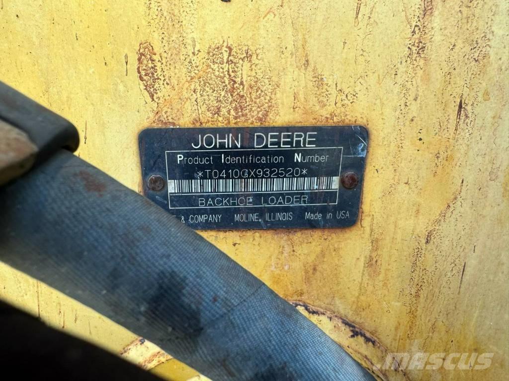 DEERE 410G Ekskavatoriniai krautuvai