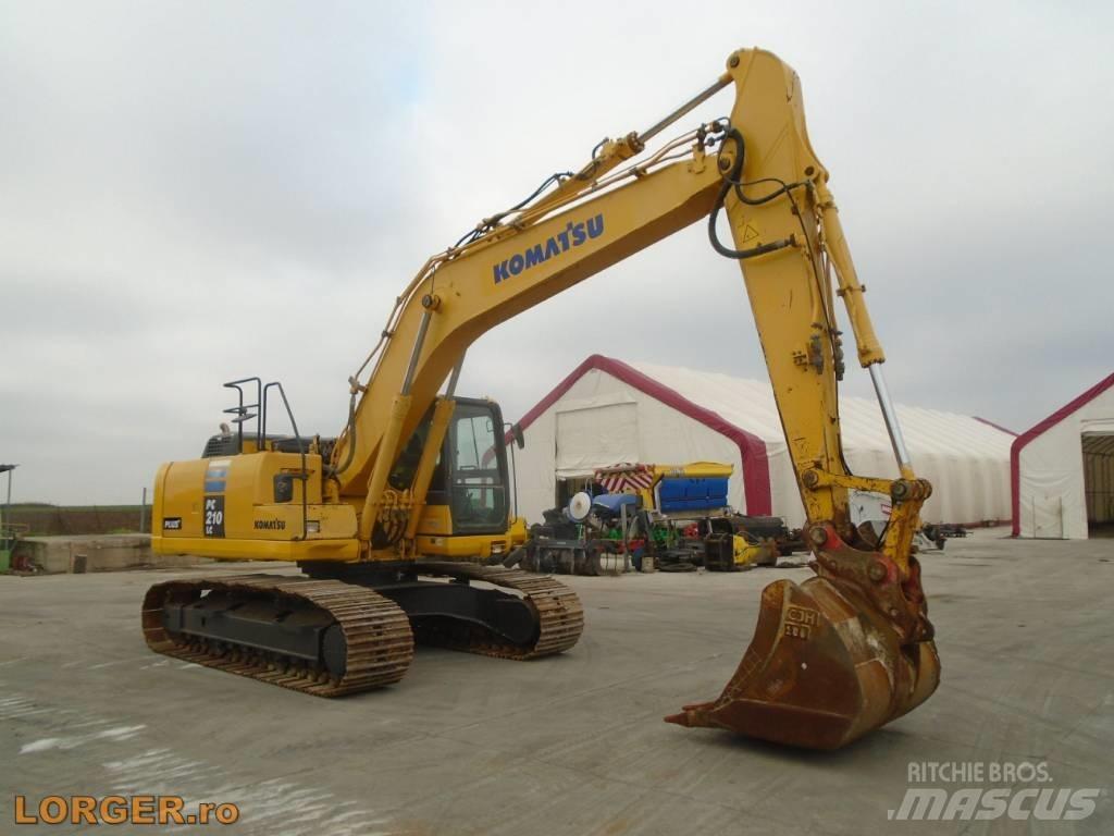 Komatsu PC210LC-10 Vikšriniai ekskavatoriai