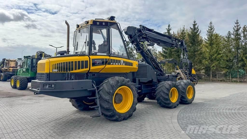 Ponsse Ergo 6W Miško technika (Harvesteriai)
