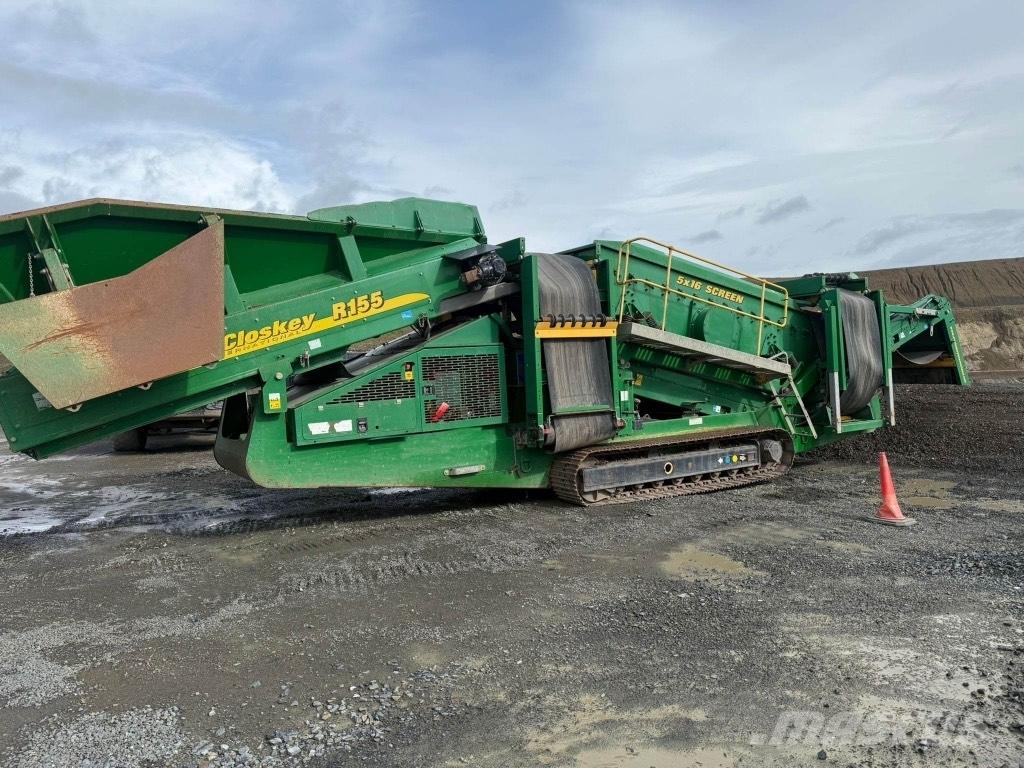 McCloskey R155 Mobilūs sietai