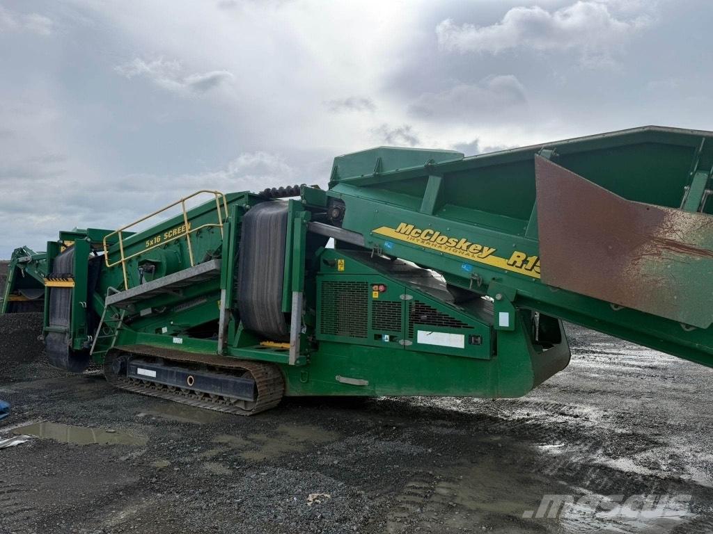 McCloskey R155 Mobilūs sietai