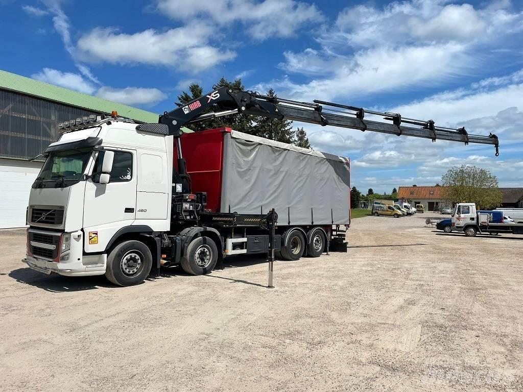 Volvo FH 460 Puspriekabės skiedroms vežti