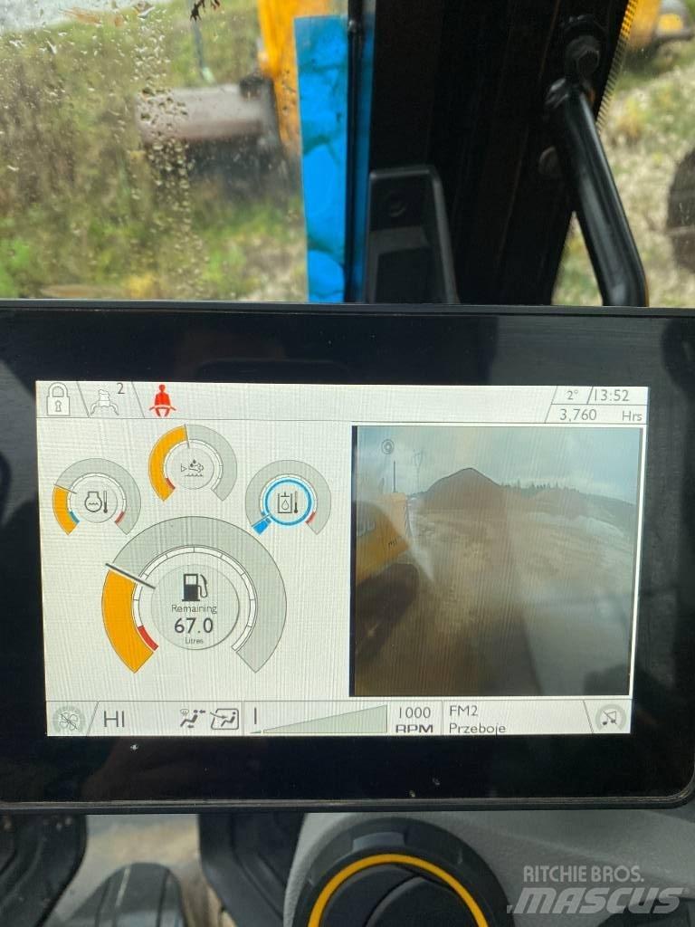 JCB 220 XL Vikšriniai ekskavatoriai