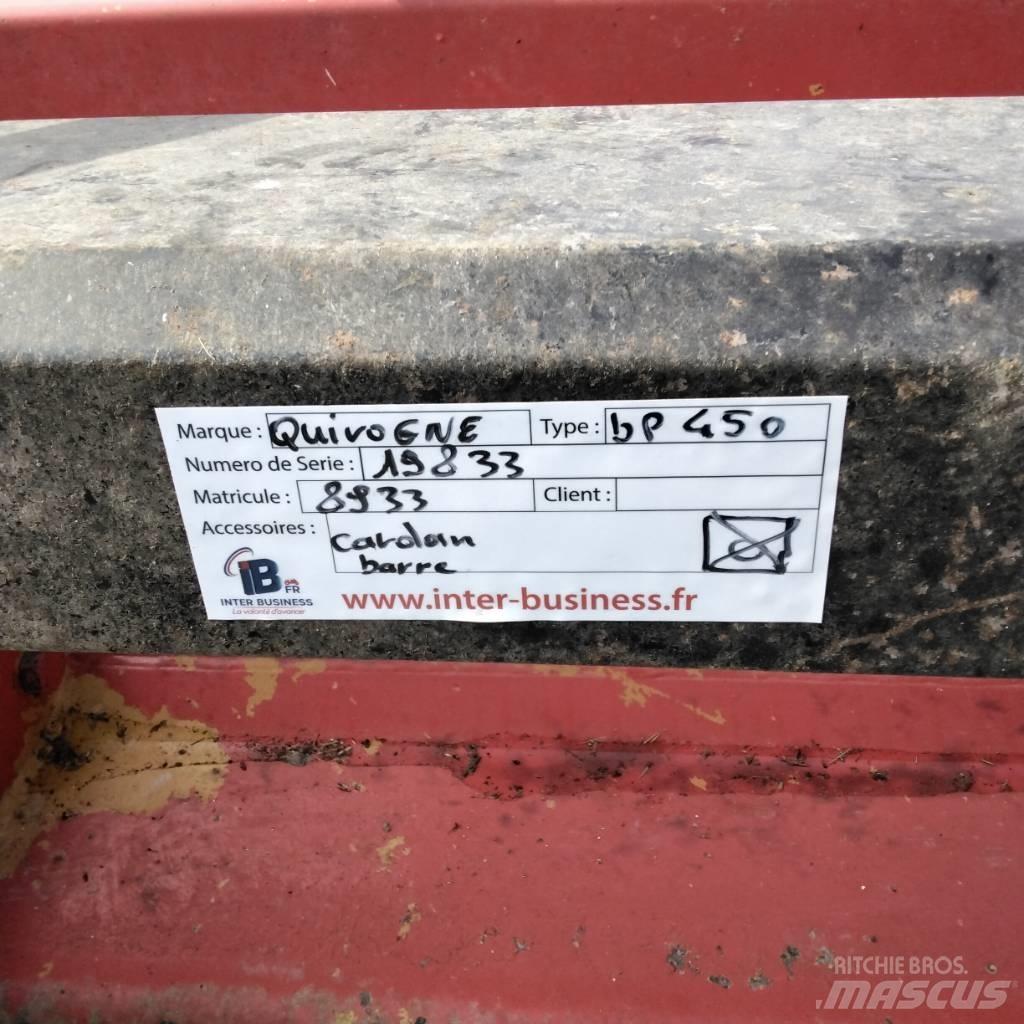 Quivogne BP 450 Ganyklų šienapjovės / rėžtuvės