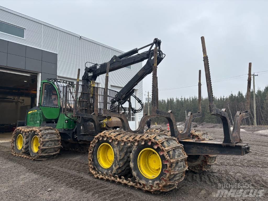 John Deere 1210 E Naudoti miškovežiai (Forvarderiai)