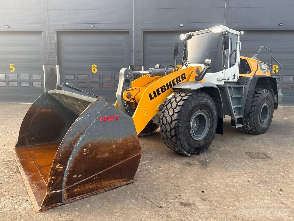 Liebherr L 576 Naudoti ratiniai krautuvai