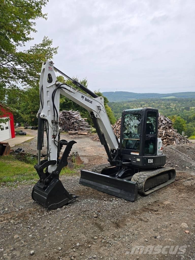 Bobcat E 50 Mini ekskavatoriai < 7 t