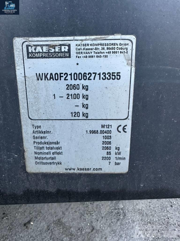 Kaeser M 121 Kompresoriai