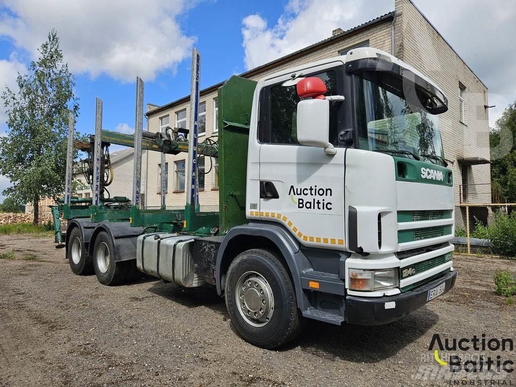 Scania R 124 GB Naudoti miškovežiai (Forvarderiai)