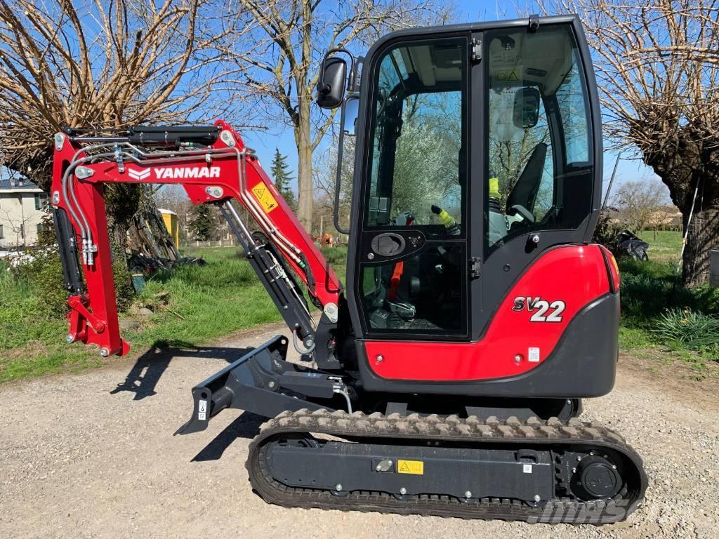 Yanmar SV 22 Mini ekskavatoriai < 7 t