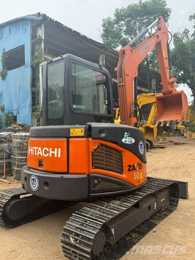 Hitachi ZX 50 U Vikšriniai ekskavatoriai