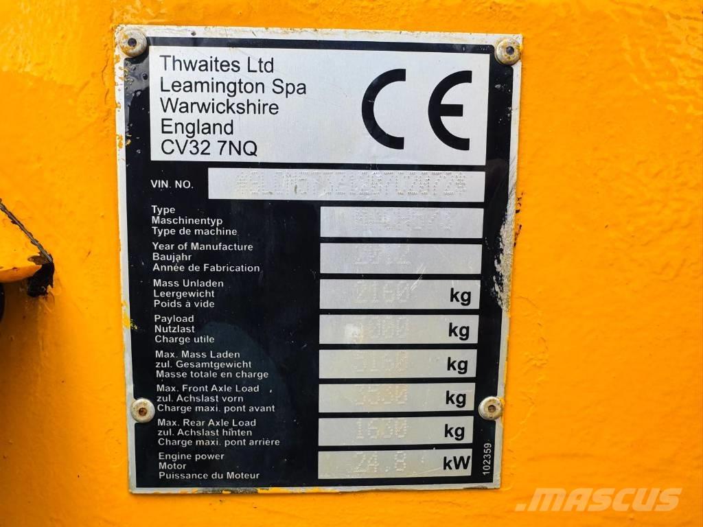 Thwaites MACH 573 Statybiniai savivarčiai sunkvežimiai