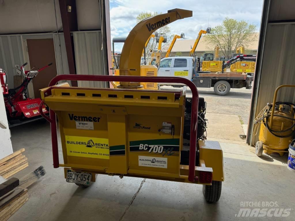 Vermeer BC700XL Medienos smulkintuvai