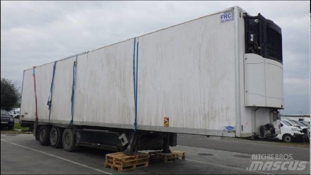 Lecitrailer F3XA8A Puspriekabės su izoterminiu kėbulu