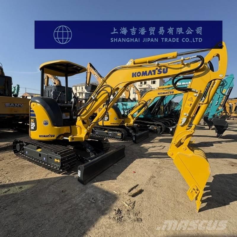 Komatsu PC 35 MR Mini ekskavatoriai < 7 t