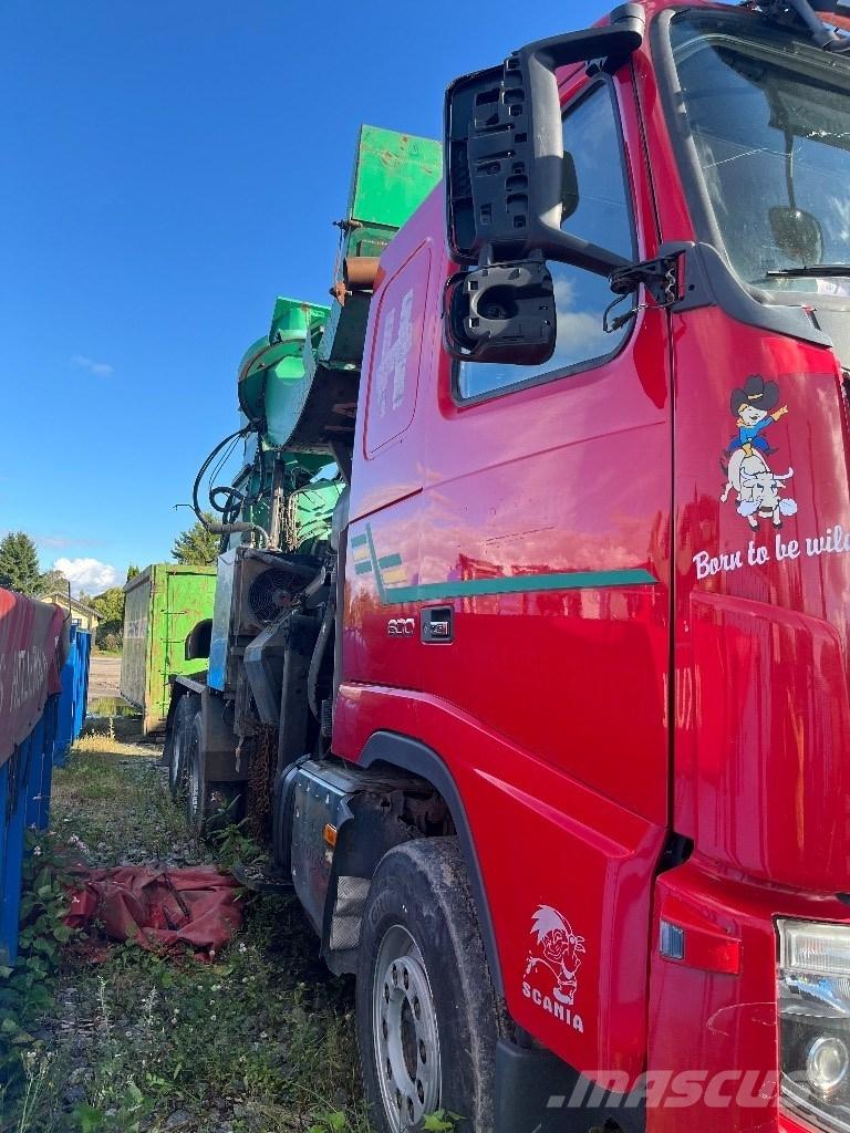 Volvo FH 16 610 Medžių skaldymo, pjovimo ir lupimo įrengimai