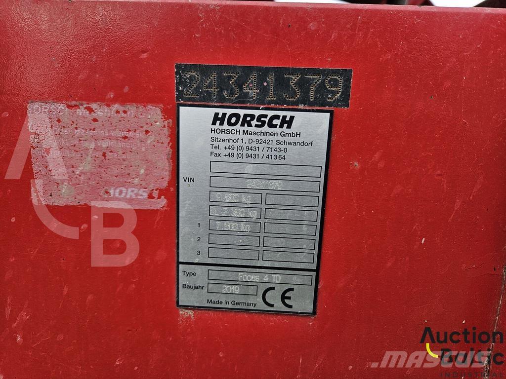 Horsch Focus 4 TD Sėjamieji kombainai