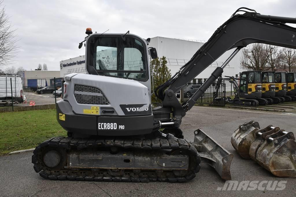 Volvo ECR 88 D Vidutinės galios ekskavatoriai 7-12 t