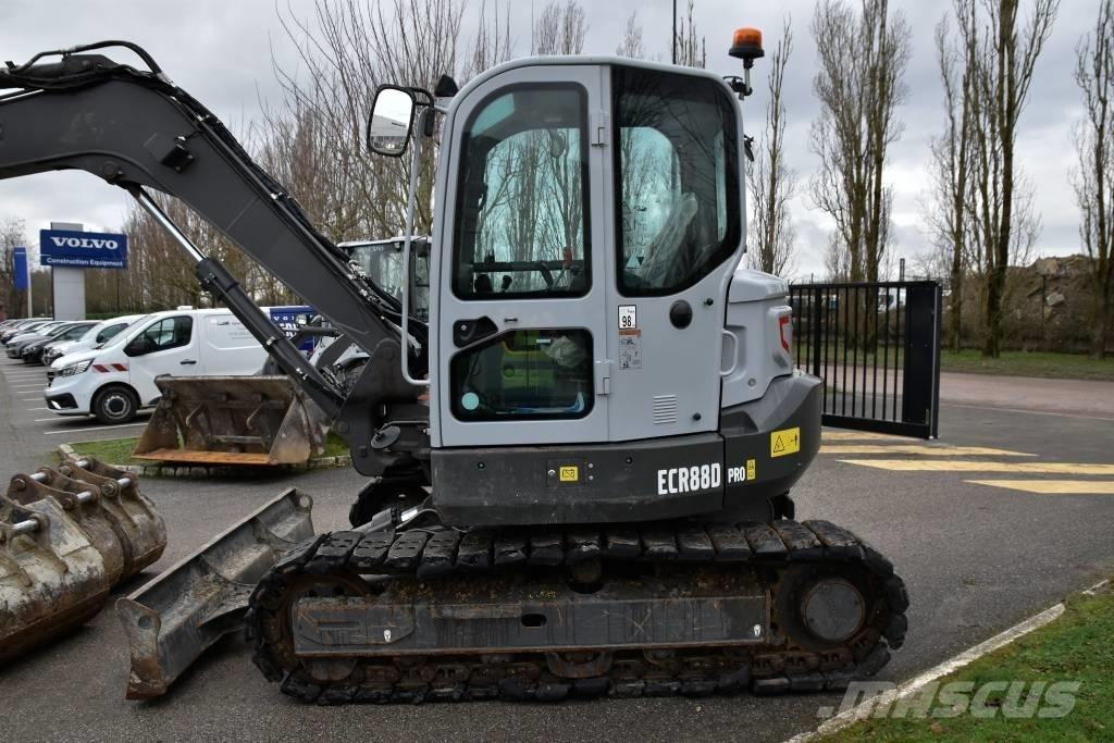 Volvo ECR 88 D Vidutinės galios ekskavatoriai 7-12 t