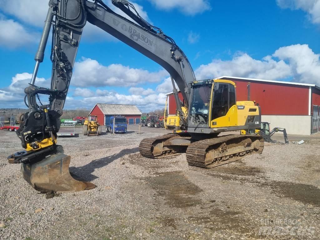 Volvo EC 220 DL Vikšriniai ekskavatoriai