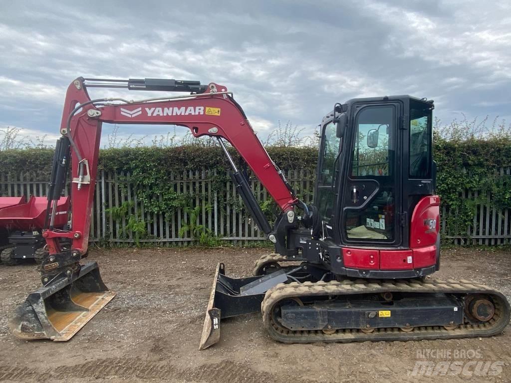 Yanmar Vio 50-6B Mini ekskavatoriai < 7 t
