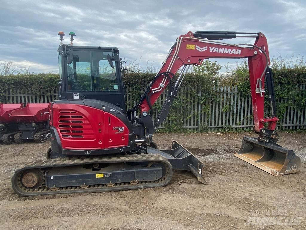 Yanmar Vio 50-6B Mini ekskavatoriai < 7 t