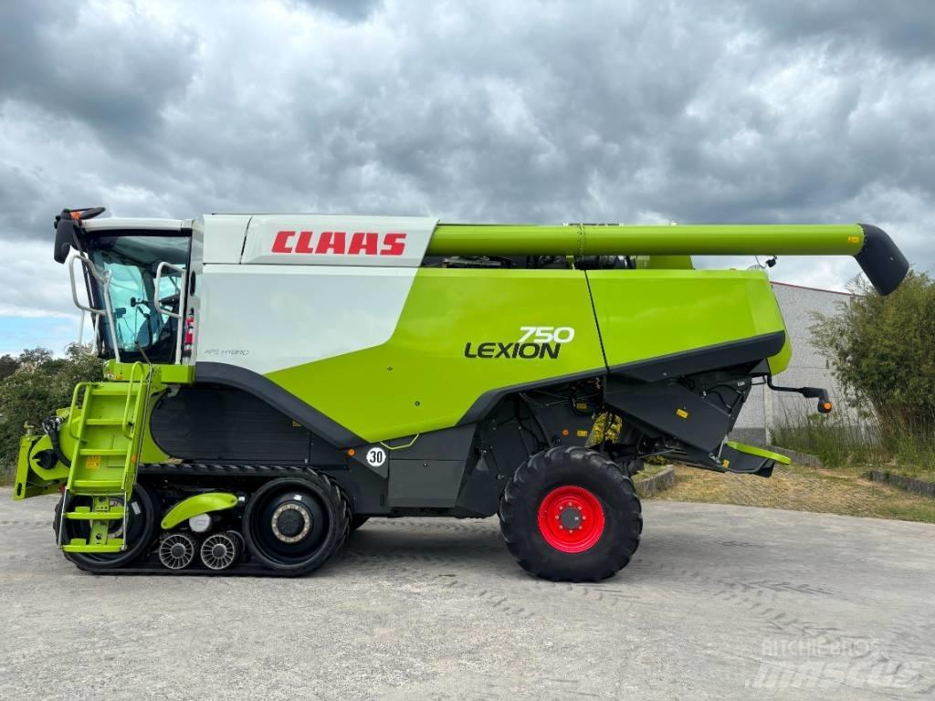 CLAAS Lexion 750 TT Derliaus nuėmimo kombainai