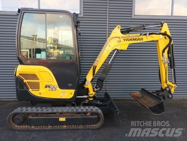 Yanmar sv22 Mini ekskavatoriai < 7 t