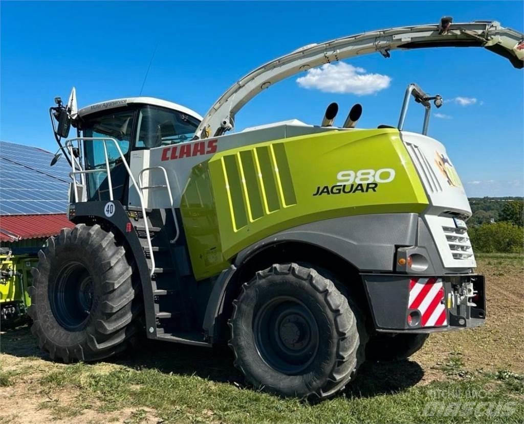CLAAS Jaguar 980 Pašarų ruošimo technika